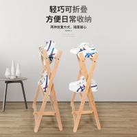 简易鞋架 折叠室内口拖鞋架子 实木省空间进日式小窄收纳架