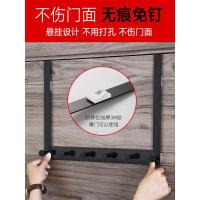 浴室免打孔后挂钩上背式衣服挂架衣帽固定款衣钩免钉壁挂衣架