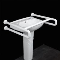 立柱盆不锈钢扶手卫生间老人残疾人防摔洗手台助力架洗脸面盆把手
