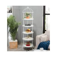 铁艺包包鞋架子多层工艺展示收纳装饰品置物鸟笼落地陈列摆设欧式