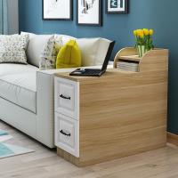 沙发边柜侧边柜欧式边几沙发柜中间小茶几缝隙扶手储物柜隐藏空间