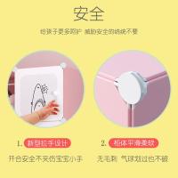 简易衣柜收纳柜塑料布衣柜卧室推拉钢架加固儿童装衣服收纳柜子