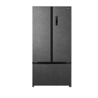 容声(Ronshen)多门冰箱541升自动除霜电脑控温1级能效变频银色钢化玻璃面板