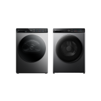 小米米家 XQG100MJ108+H100MJ103智投洗洗烘套装10kg滚筒洗衣机全自动+10kg热泵烘干机 精华速洗