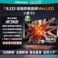 海信电视小墨 E5 75英寸 704分区Mini LED墨晶屏 288Hz高刷 智能平板液晶电视机75E5N-D