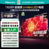 海信电视小墨 55E5Q-PRO 55英寸 超画质U+Mini LED 信芯芯片 柔光防眩屏 288Hz高刷智能平板电视