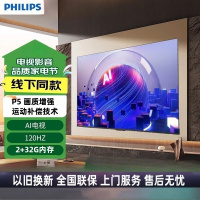 飞利浦 65英寸4K超高清 120Hz高刷 2+32G MEMC防抖 AI远场语音智能电视65PUF8160/T3