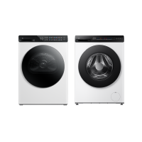 米家小米 XQG100MJ106+H100MJ104 超净洗烘套装 10KG直驱滚筒洗衣机全自动+10KG热泵烘干机