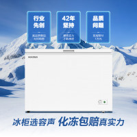 容声BD/BC-350E10HNLAD 350升一级能效节能省电大容量冰柜家商两用冷藏冷冻转换单温高效减霜低噪卧式冷柜