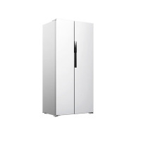 美菱615升对开门双开门冰箱 家用超薄底部散热嵌入式一级能效风冷无霜净味智能大容量冰箱 BCD-615WPCZX白