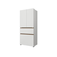 容声 BCD-605Q60FZNBD机皇白 大冰象机皇605L法式四开门冰箱双系统超薄嵌入式一级能效制冰