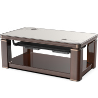 步升-家家福3代蒙莎3D魔方1.5米新中式智能语音声控电暖升降茶几取暖桌