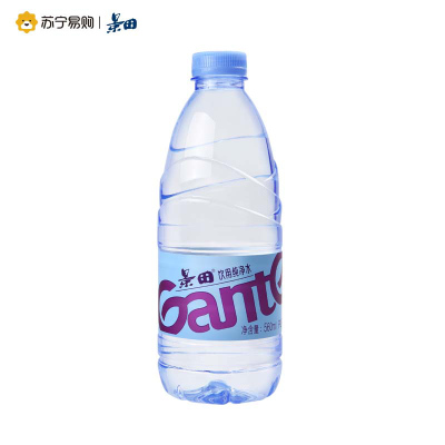 景田 饮用纯净水560ml*12瓶 塑包装