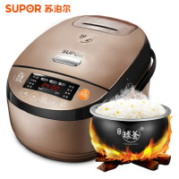 苏泊尔(SUPOR)CFXB40HC703电饭煲120 IH电磁加热铁釜内胆24h预约功能4L家用智能 电饭锅