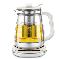 苏泊尔SW-15Y11养生壶 加厚玻璃多功能电热烧水壶花茶壶家用煮茶器1.5L