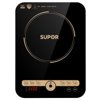 苏泊尔(SUPOR)电磁炉C22-IH91一键超猛火四键旋控爆炒更轻松电磁炉大面板 宽电压设计2200W大火力