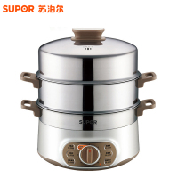 苏泊尔SUPOR电蒸锅13L多层多功能不锈钢电火锅智能电热锅电煮锅涮锅多功能电蒸笼蒸锅ZN28YK807-150