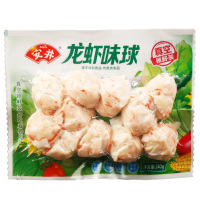 安井龙虾味球锁鲜装240g