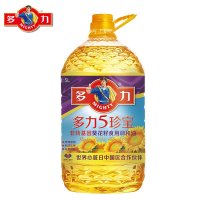 多力5珍宝非转基因葵花籽食用调和油 5L