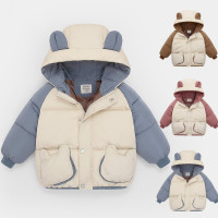 冬季新款儿童羽绒服白鸭绒秋冬季加厚男女童保暖外套中小童羽绒服