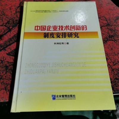 中国企业技术创新的制度安排研究