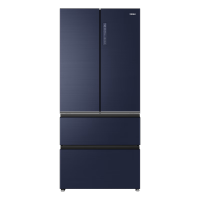 海尔506 升全空间保鲜科技法式四开门多门电冰箱家用一级能效节能无霜超薄嵌入式 BCD-506WSEBU1