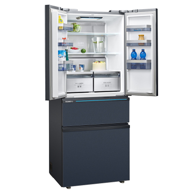 西门子 KF72FAA56C多门冰箱462L 智能eNose 智感恒鲜杀菌超氧零度保鲜玻璃面板