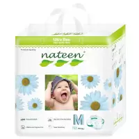 Nateen进口婴儿超薄棉柔纸尿裤M