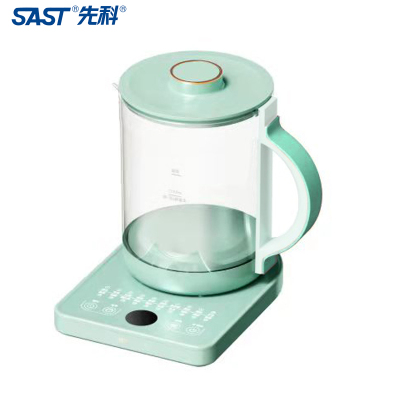 先科(SAST)养生壶家用多功能电水壶全自动烧水花茶壶办公室mini小型玻璃煮茶器YSH-21A25-1
