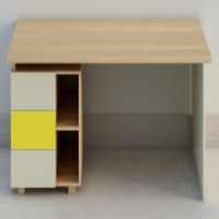 天一红/TYH-JT010/原木讲台美术讲台