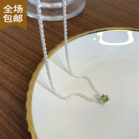 Chunmi钻石项链轻奢小众锁骨链网红高级设计感2022年新款女夏季