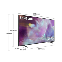 三星(SAMSUNG)55英寸4K QHDR标准版双色温控处理器27mm轻薄机身 QA55Q60AAJXXZ