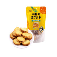 滨崎咸蛋黄麦芽夹心饼干108克