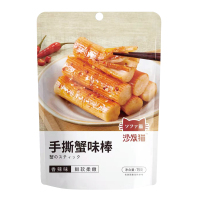 沙发猫手撕蟹味棒香辣味75g