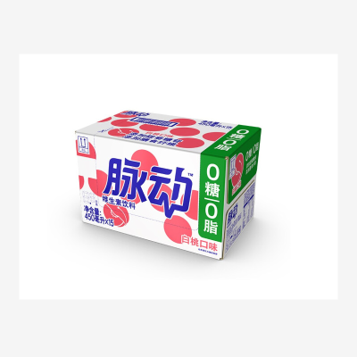 脉动白桃口味0糖0脂维生素饮料450ml