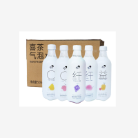喜茶冈山白桃味无糖气泡水