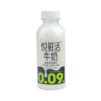 君乐宝悦鲜活牛乳瓶450ml