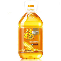 中粮福临门 食用油 粮油 花生原香食用调和油5L/桶 家庭实用装