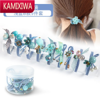 头绳女人韩版潮流时尚百搭韩国网红扎头发皮筋超仙发圈头饰发绳 KAMIXIWA