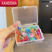 彩色发卡女夏季刘海可爱小号碎发侧边发夹儿童bb夹糖果色夹子头饰 KAMIXIWA
