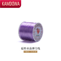 KAMIXIWA扁形水晶弹力线文玩佛珠手串穿珠绳子耐磨松紧皮筋橡筋diy手链线