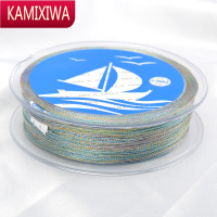 KAMIXIWA3/6/9/2/5股 串珠编绳金线手工编织绳72玉线金银线手链手绳刺绣