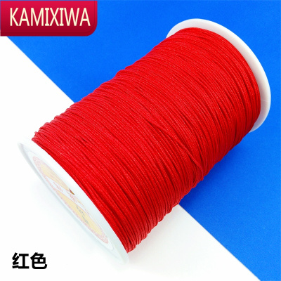 KAMIXIWA72号玉线500米 diy手工编织手链红色线线编项链绳串珠文玩线