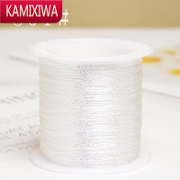 KAMIXIWA 3股幻彩线金银股线diy绣花金线红绳玉线手链金丝线彩色绳子