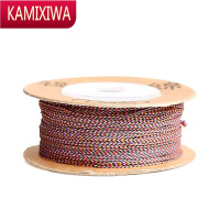 KAMIXIWA禔绵五彩七彩加金玉线手链编织绳金刚线文玩佛珠星月菩提串珠绳子