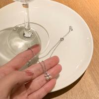 KAMIXIWA嘟嘟夫妇精致樱桃珍珠项链女ins小众设计颈链高级感锁骨链吊坠链