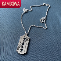 KAMIXIWAJudas Priest刀片项链 复古摇滚金属嘻哈街头朋克复古配饰挂件