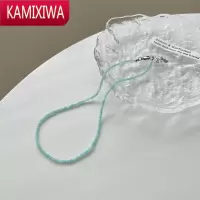 KAMIXIWA韩国东大门迷你小珍珠项链女轻奢小众气质温柔设计感choker锁骨链