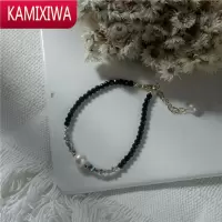 KAMIXIWA十里间 朱颜改/闪闪晶石淡水珍珠项链时髦choker百搭气质可调节