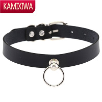 KAMIXIWA电锯人蕾塞项圈cosplay动漫项链黑色锁骨链原宿简约choker颈带